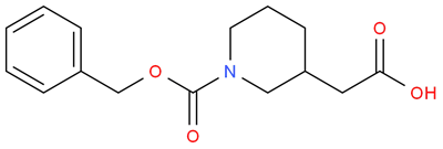 N-Cbz-3-Asam piperidinasetat CAS 86827-10-3